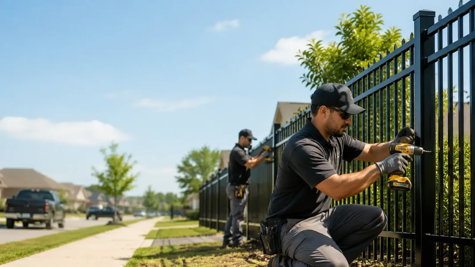 Metal Fence Installation in Shinnston, WV